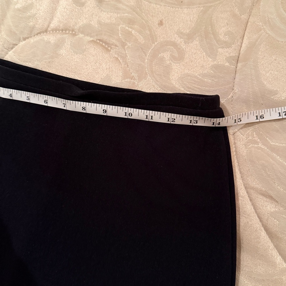 Necessary Objects Classic Black Pencil Skirt With… - image 7